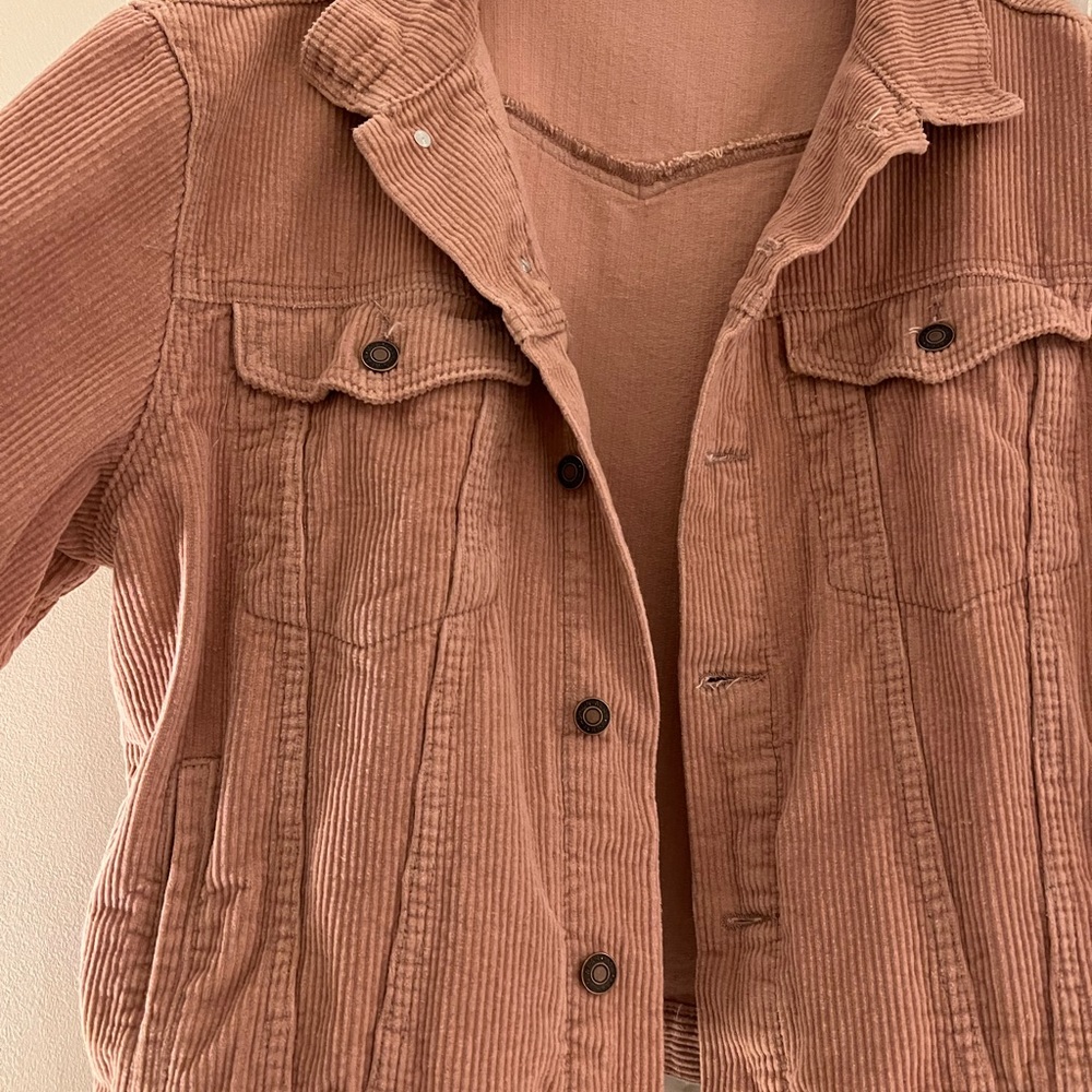 Princess Polly denim oversize jacket